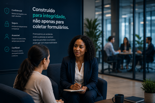 Conexões seguras e alcance protegido na infraestrutura do canal
